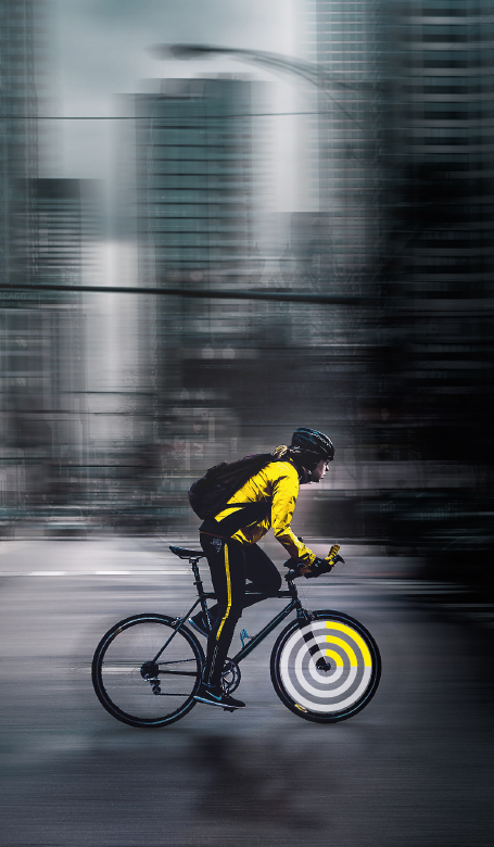 Fahrradfahrer einer Smart City – Wir zeigen Projekte und Technologien hinter Smart Cities – What is Sigfox